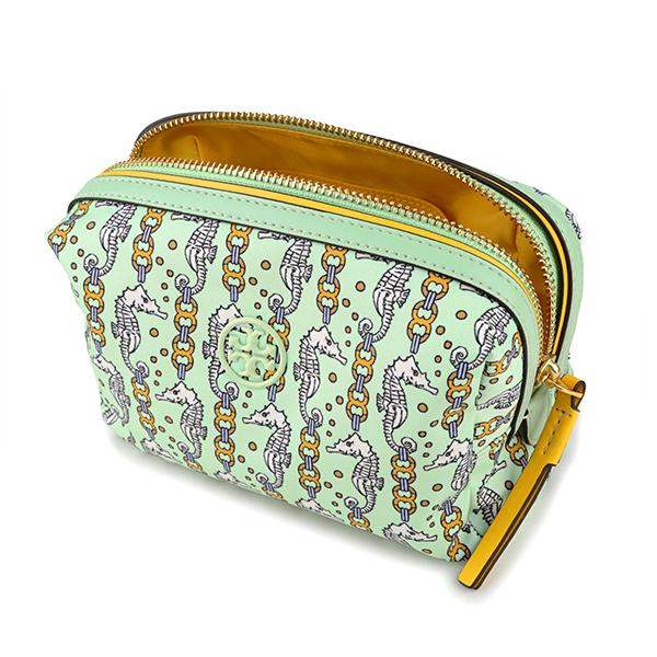 並行輸入 トリーバーチ ポーチ グリーン系 TORY BURCH 74459 393 爆買 | TORY BURCH | 03