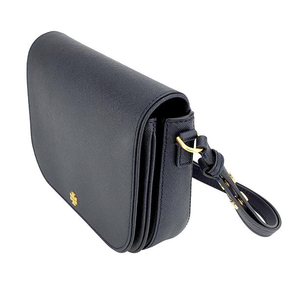 美品 トリーバーチ レザー ハンドバッグ エマーソン ファスナー 底鋲 ブラック トリーバーチ TORY BURCH バッグ （ブラック） -ファッション