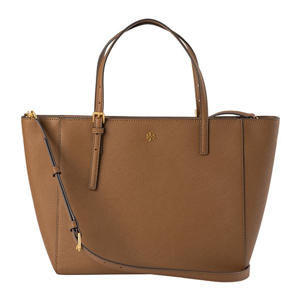並行輸入 トリーバーチ トートバッグ TORY BURCH エマーソン 136091 909レディース ブラウン 茶 | TORY BURCH