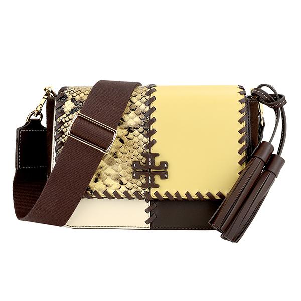 週末お値下げ☆TORY BURCH新品☆タッセル付きショルダーバッグ 黒と茶色 TORY BURCH（トリーバーチ） 並行輸入 ショルダーバッグ テア 139406