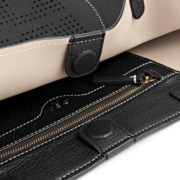 TORY BURCH トリーバーチ トートバッグ パーフォレイテッド ロゴ 35861  