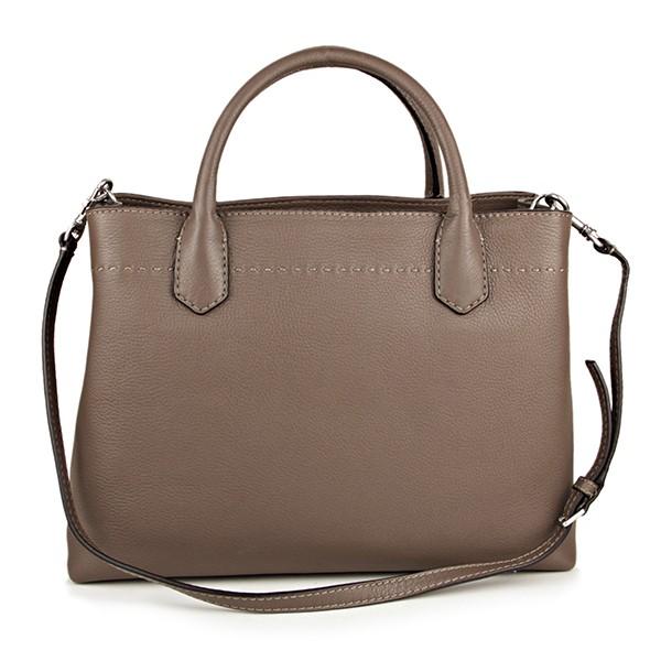 並行輸入 トリーバーチ ハンドバッグ TRIPLE-COMPARTMENT SATCHEL 40405 963 ダークベージュ 爆買 | TORY BURCH | 01