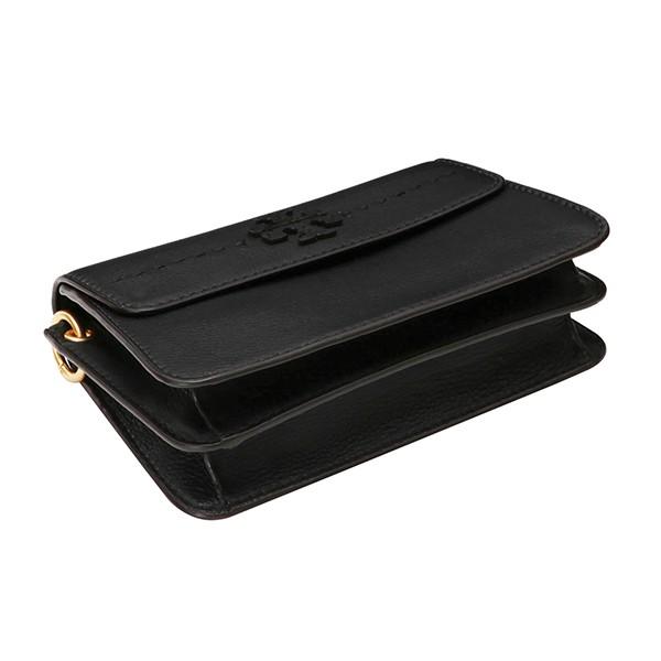 Tory Burch 黒 レザー ショルダーバッグ TORY BURCH 並行輸入 トリーバーチ ショルダーバッグ マック