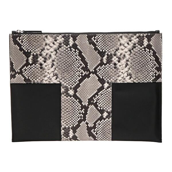 並行輸入 トリーバーチ クラッチ セカンドバッグ TORY BURCH ブロック ティー 46202 004レディース ブラック 黒 マルチ | TORY BURCH