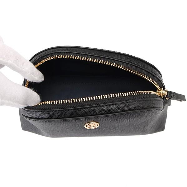 並行輸入 トリーバーチ ポーチ SMALL MAKEUP BAG 46475 018 ブラック 黒/ネイビー 爆買 | TORY BURCH | 03