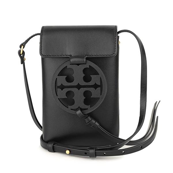 並行輸入 トリーバーチ スマートフォンケース PHONE CROSS-BODY  46719 001 ブラック 黒 爆買 | TORY BURCH