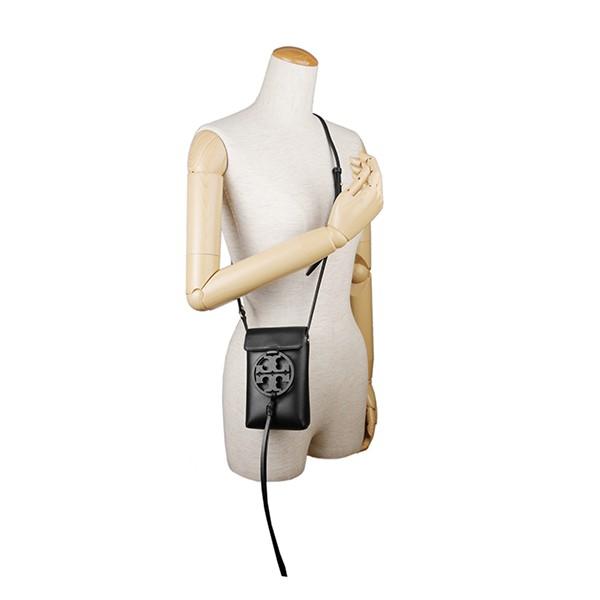 並行輸入 トリーバーチ スマートフォンケース PHONE CROSS-BODY  46719 001 ブラック 黒 爆買 | TORY BURCH | 05