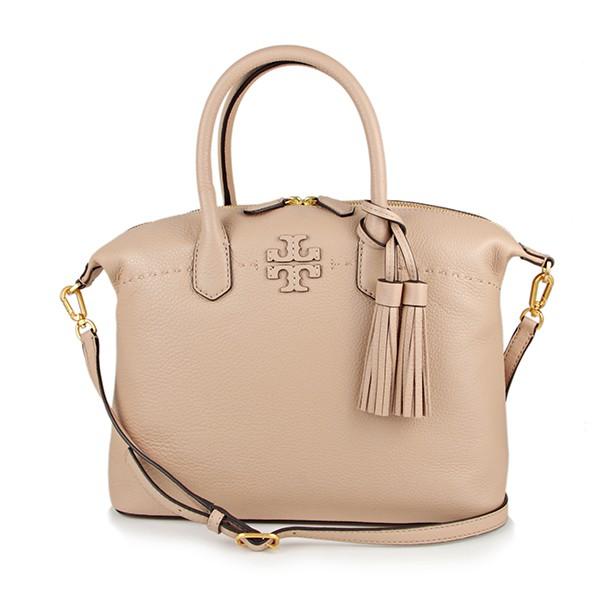 並行輸入 トリーバーチ ハンドバッグ SLOUCHY SATCHEL 47225 228 ピンクベージュ系 爆買 | TORY BURCH