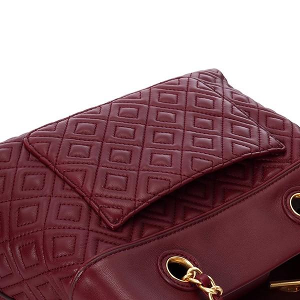 並行輸入 トリーバーチ ハンドバッグ SMALL TOTE 48892 609 ワインレッド系 爆買 | TORY BURCH | 08