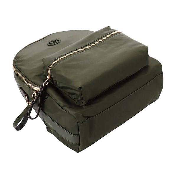 並行輸入 トリーバーチ リュックサック NYLON ZIP BACKPACK 51329 332 ダークグリーン 緑 爆買 | TORY BURCH | 02