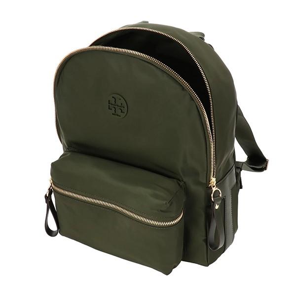 並行輸入 トリーバーチ リュックサック NYLON ZIP BACKPACK 51329 332 ダークグリーン 緑 爆買 | TORY BURCH | 03