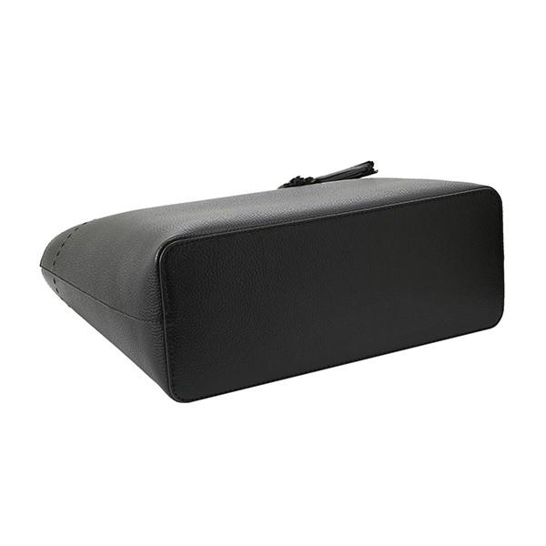 TORY BURCH 黒 レザー ハンドバッグ 2025 ウィンターセール・ デザイナーバッグセール | トリー バーチ