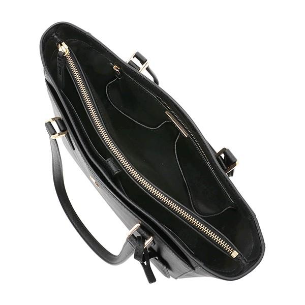 Tory Burch ブラックレザートートバッグ TORY BURCH トリーバーチ トートバッグ ブラック 黒 54146 001