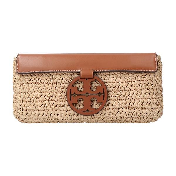 並行輸入 トリーバーチ  クラッチ・セカンドバッグ ポシェット ミラー 61008 254 ナチュラル 爆買 | TORY BURCH