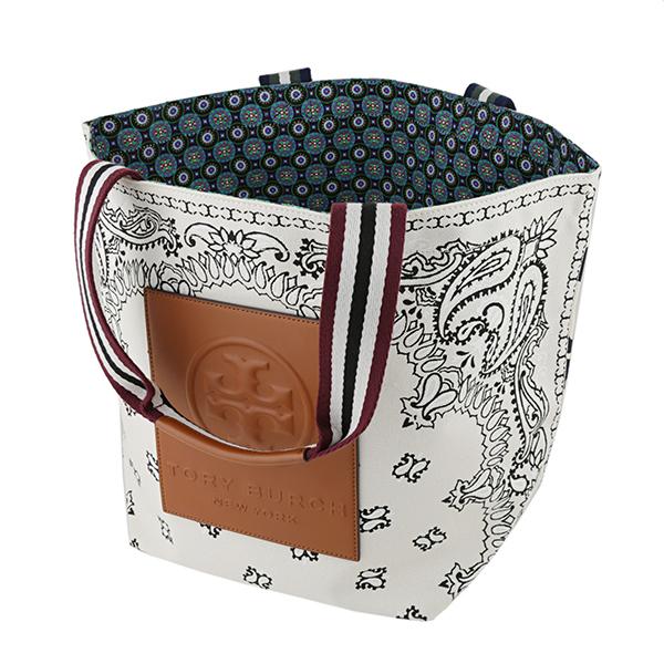 並行輸入 トリーバーチ  トートバッグ グレイシー 65044 996 IVORY AMERICANA BAN ホワイト 爆買 | TORY BURCH | 03