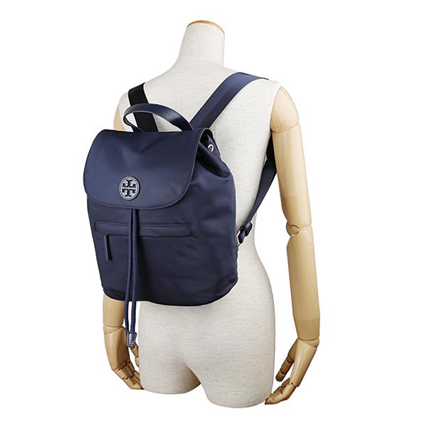 TORY BURCH トリーバーチ リュックサック クイン 73207 405 NAVY