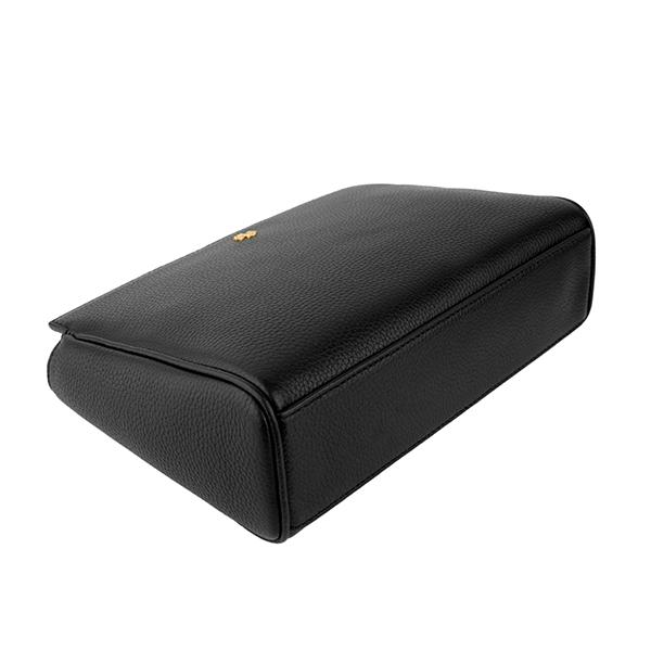 ブラックレザーショルダーバッグ　トリーバーチ TORY BURCH トリーバーチ 2WAY ショルダーバッグ ブラック