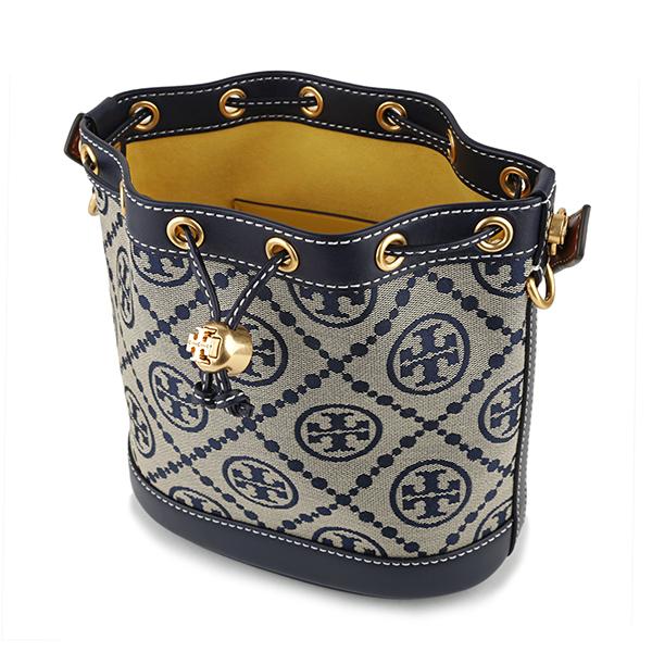 並行輸入 トリーバーチ  ハンドバッグ Tモノグラム ジャカード 79487 405 ネイビー 爆買 | TORY BURCH | 03