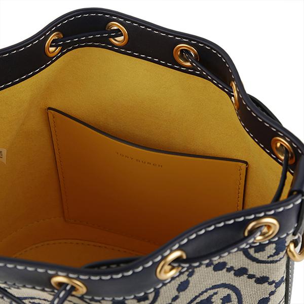 並行輸入 トリーバーチ  ハンドバッグ Tモノグラム ジャカード 79487 405 ネイビー 爆買 | TORY BURCH | 06