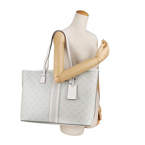 TORY BURCH(トリーバーチ)トートバッグ ホワイト レザー トリーバーチ TORY BURCH バッグ （ホワイト） -ファッション