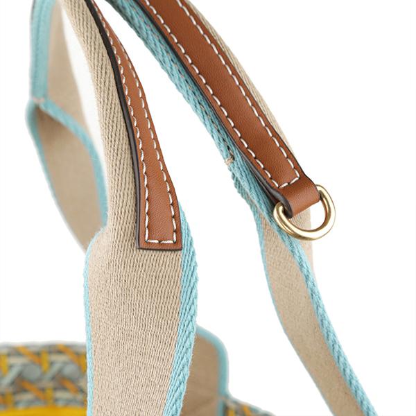 Tory Burch ロゴプリントトートバッグ Tory Burch PRINT LOGO CANVAS TOTE 紺