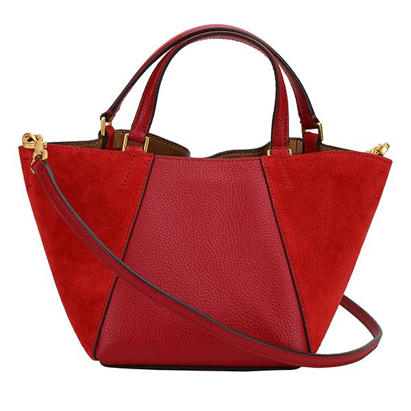 TORY BURCH マックグロー　クロスボディー　ショルダーバッグ　レザー　赤 TORY BURCH 並行輸入 トリーバーチ ショルダーバッグ マック