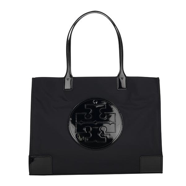 Tory Burch ブラックレザートートバッグ トリーバーチ TORY BURCH TORY BURCH トートバッグ ペリー PERRY