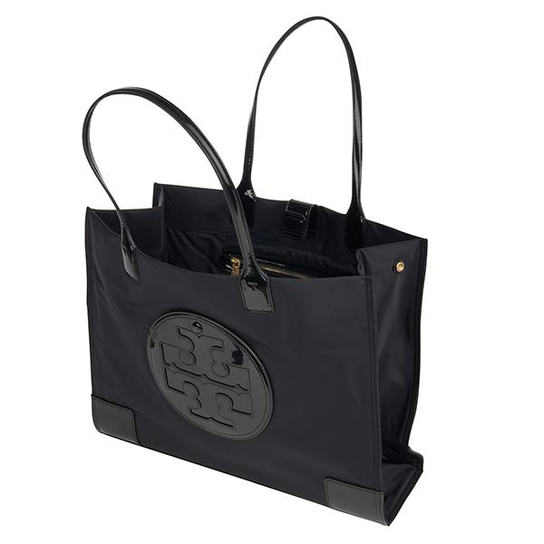 【Tory Burch】クロコ型押しエラマーケットトートバッグ Tモノグラム エンボス レクタンギュラー スモールトート