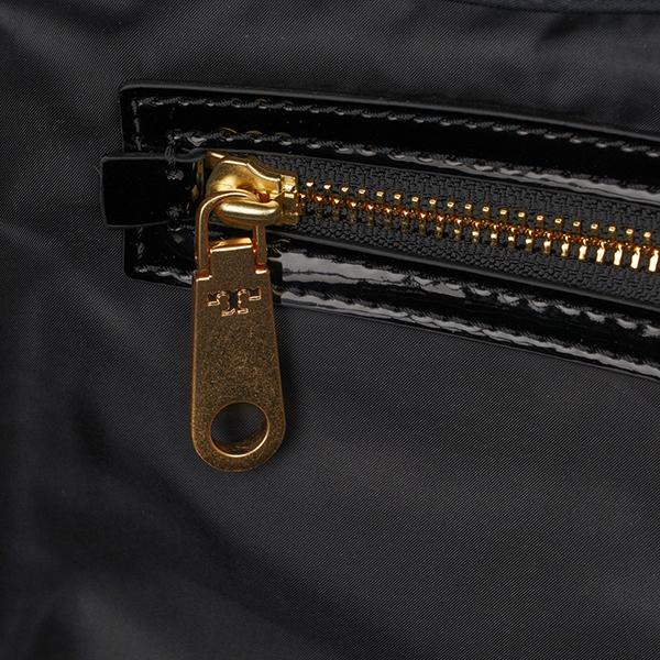 Tory Burch トリーバーチ　センタージップ トートバッグ　黒 肩掛け Tory Burch - トリーバーチ Tory Burch トートバッグ ラージ