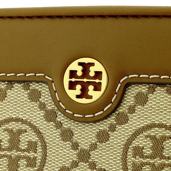 並行輸入 トリーバーチ 2つ折り財布 TORY BURCH Tモノグラム 134532 371レディース ライトブラウン ヘーゼル | TORY BURCH | 07