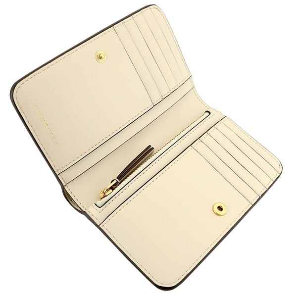 【新品】 トリーバーチ 二つ折り 財布 モノグラム ホワイト TORY BURCH（トリーバーチ） 並行輸入 2つ折り財布 ウィラ 139298 288