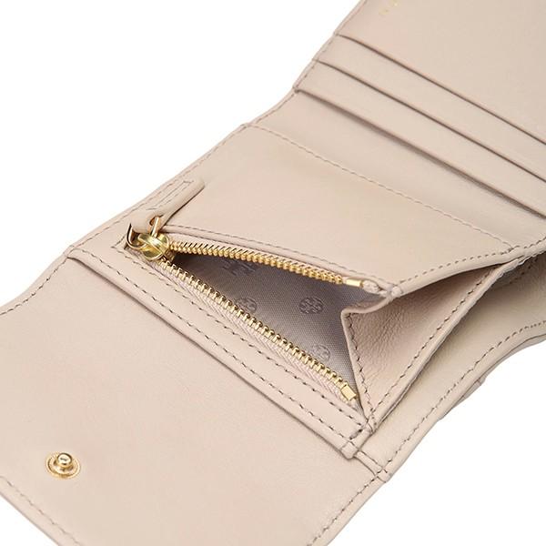 並行輸入 トリーバーチ  2つ折り財布 フレミング 31460 042 グレージュ系 爆買 | TORY BURCH | 05