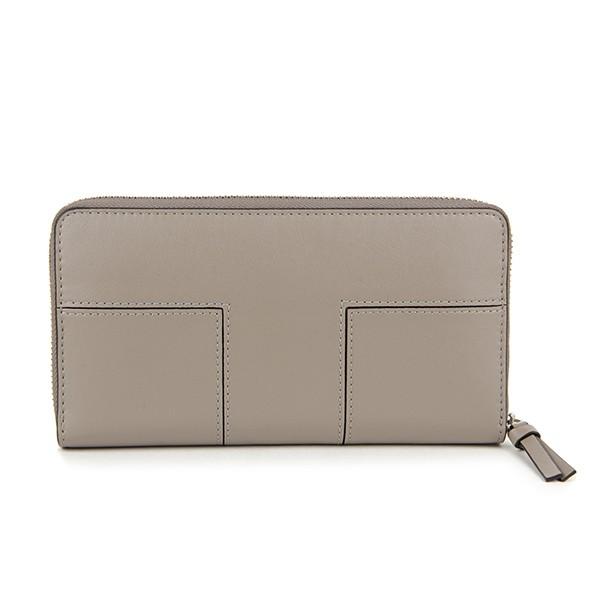 並行輸入 トリーバーチ 長財布(ラウンドファスナー) GROMMET MULTI GUSSET ZIP CONTINENTAL 31629 036 グレージュ系 爆買 | TORY BURCH | 01