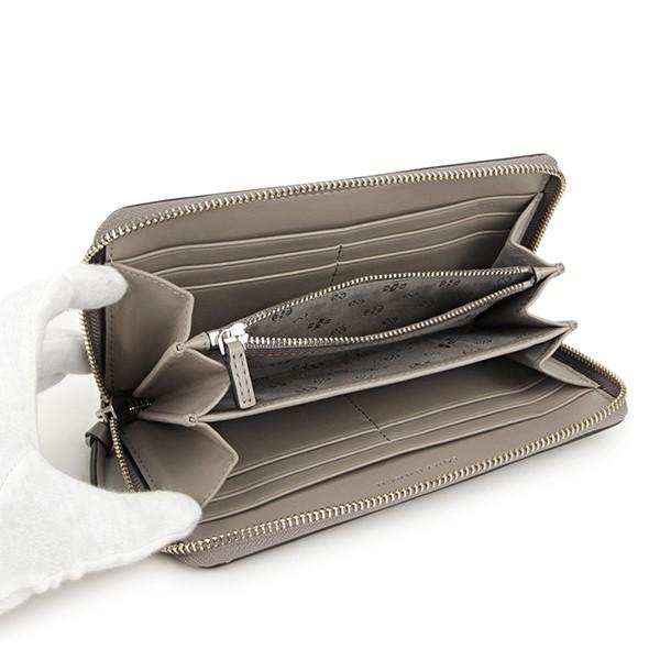 並行輸入 トリーバーチ 長財布(ラウンドファスナー) GROMMET MULTI GUSSET ZIP CONTINENTAL 31629 036 グレージュ系 爆買 | TORY BURCH | 03