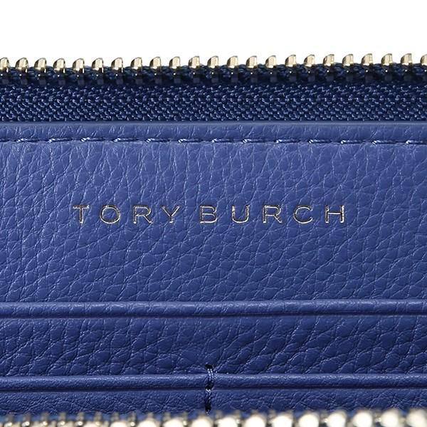 並行輸入 トリーバーチ 長財布(ラウンドファスナー) METALLIC ZIP CONTINENTAL WALLET 31943 433 ブルー系/シルバー 爆買 | TORY BURCH | 08