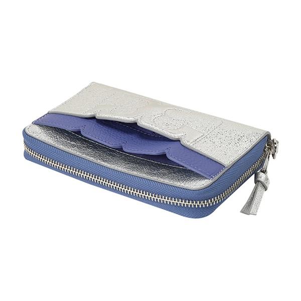 並行輸入 トリーバーチ スマートフォンケース SMARTPHONE WRISTLET 32213 433 ブルー系/シルバー 爆買 | TORY BURCH | 03