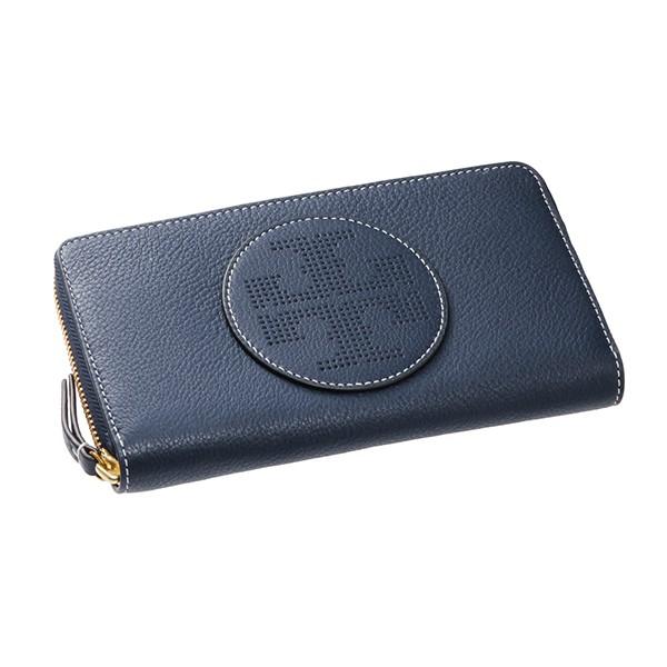 並行輸入 トリーバーチ 長財布(ラウンドファスナー) ZIP CONTINENTAL WALLET 36730 403 ネイビー 爆買 | TORY BURCH | 02