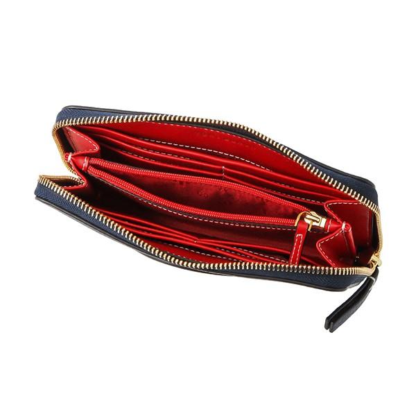 並行輸入 トリーバーチ 長財布(ラウンドファスナー) ZIP CONTINENTAL WALLET 36730 403 ネイビー 爆買 | TORY BURCH | 04