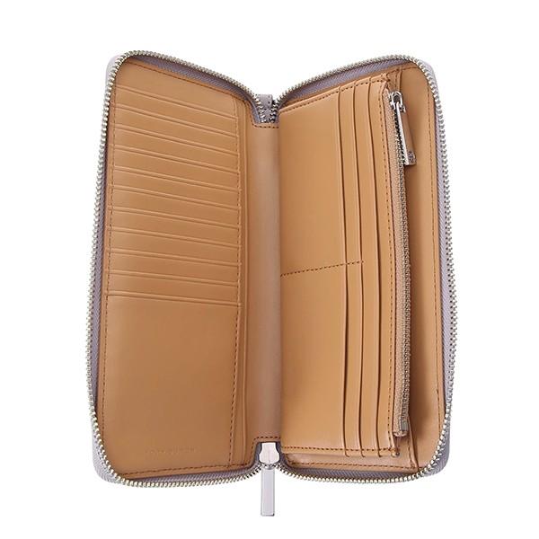 並行輸入 トリーバーチ 長財布(ラウンドファスナー) ZIP CONTINENTAL WALLET 36799 041 グレージュ系/ライトブラウン 爆買 | TORY BURCH | 03