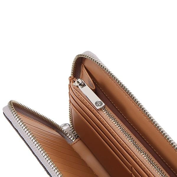 並行輸入 トリーバーチ 長財布(ラウンドファスナー) ZIP CONTINENTAL WALLET 36799 041 グレージュ系/ライトブラウン 爆買 | TORY BURCH | 07