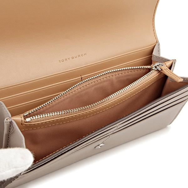 並行輸入 トリーバーチ 長財布 ENVELOPE CONTINENTAL WALLET 36988 041 グレージュ系 爆買 | TORY BURCH | 04
