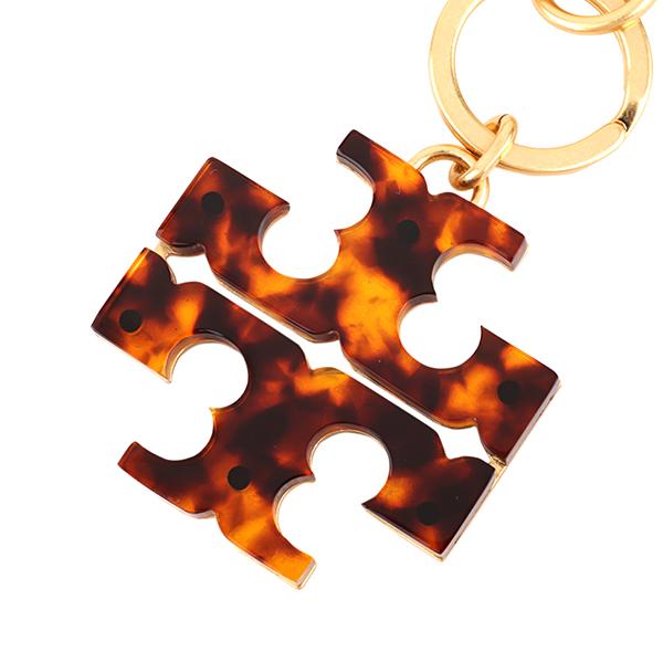 並行輸入 トリーバーチ  キーホルダー スタック ティー 40049 239 TORTOISE ブラウン 爆買 | TORY BURCH | 03