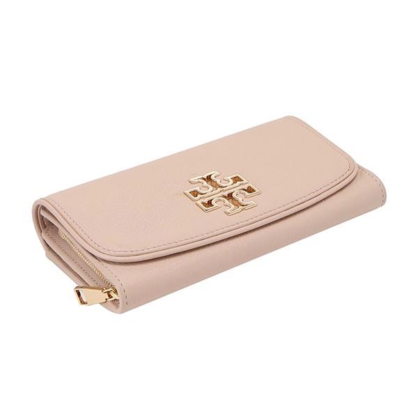 並行輸入 トリーバーチ 長財布 DUO ENVELOPE CONTINENTAL 43496 205 ピンクベージュ系 爆買 | TORY BURCH | 02