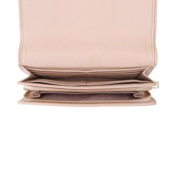 並行輸入 トリーバーチ 長財布 DUO ENVELOPE CONTINENTAL 43496 205 ピンクベージュ系 爆買 | TORY BURCH | 03