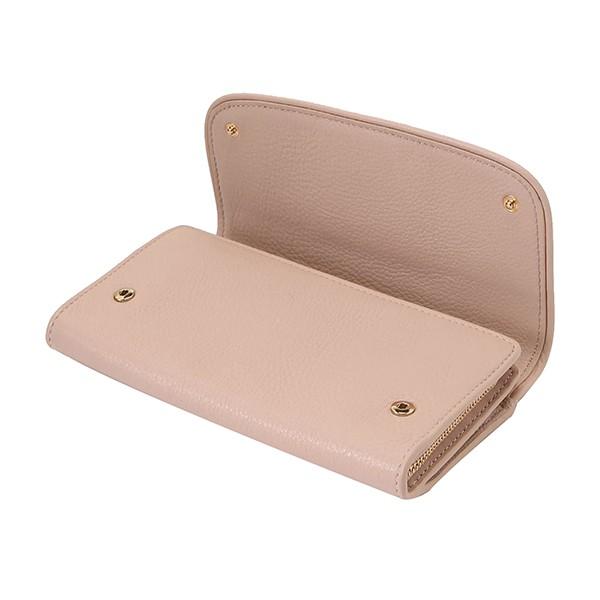並行輸入 トリーバーチ 長財布 DUO ENVELOPE CONTINENTAL 43496 205 ピンクベージュ系 爆買 | TORY BURCH | 06