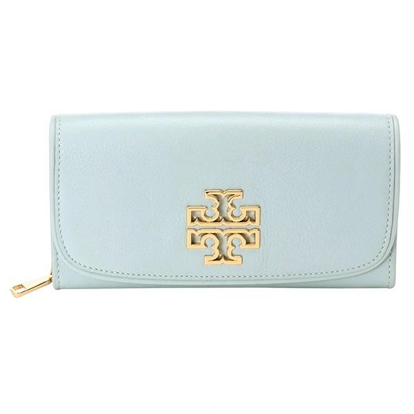 並行輸入 トリーバーチ  長財布 ブリテン 43496 414 ブルー系 爆買 | TORY BURCH