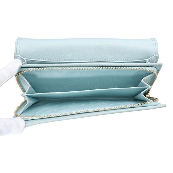 並行輸入 トリーバーチ  長財布 ブリテン 43496 414 ブルー系 爆買 | TORY BURCH | 04