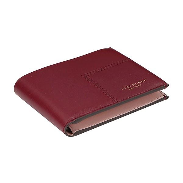 並行輸入 トリーバーチ  カードケース ブロックティー 43580 609 ワインレッド系 爆買 | TORY BURCH | 02