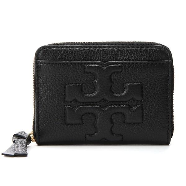 並行輸入 トリーバーチ コインケース ZIP COIN CASE 48311 001 ブラック 黒 爆買 | TORY BURCH