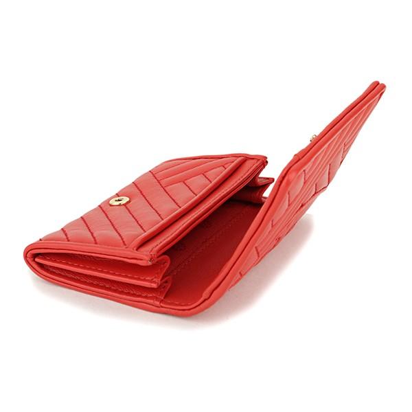 並行輸入 トリーバーチ  カードケース アレクサ 50648 642 レッド系 朱色 爆買 | TORY BURCH | 03